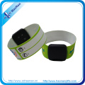 Correias impressas da identificação do Wristband do PVC da cor